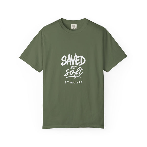 SAVED NOT SOFT – Men’s Comfort Colors Garment-Dyed T-Shirt