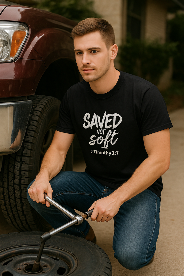 SAVED NOT SOFT – Men’s Comfort Colors Garment-Dyed T-Shirt