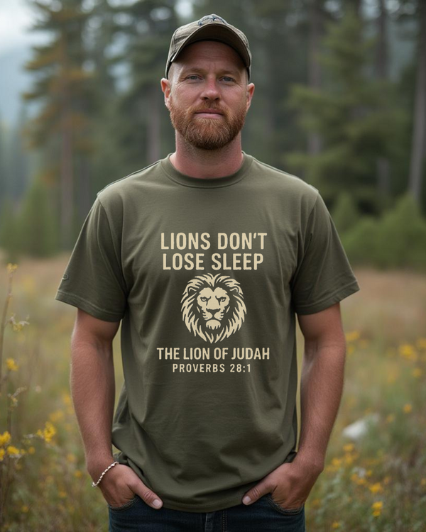 LIONS DON’T LOSE SLEEP Men’s Softstyle T-Shirt