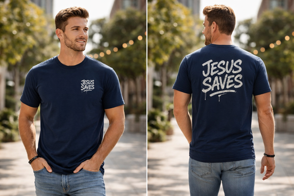 Jesus Saves Men's T-Shirt
