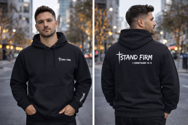 Stand Firm Men's Christian Hoodie