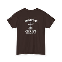 Load image into Gallery viewer, Rooted in Christ, Women's Heavy Cotton Tee