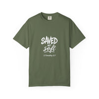Load image into Gallery viewer, SAVED NOT SOFT – Men’s Comfort Colors Garment-Dyed T-Shirt
