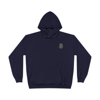 Load image into Gallery viewer, Marked &amp; Set Apart Hoodie — Christian Cross Faith Graphic Pullover