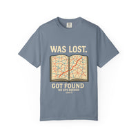 Load image into Gallery viewer, Faith-Filled Unisex T-shirt - &#39;Was Lost - Got Found&#39; Gospel Tee
