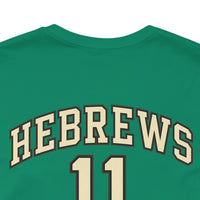 Load image into Gallery viewer, Hebrews 11 'By Faith' Christian T-Shirt — Inspirational Faith Tee