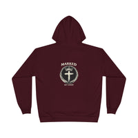Load image into Gallery viewer, Marked &amp; Set Apart Hoodie — Christian Cross Faith Graphic Pullover