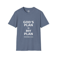 Christian Faith Women's Tee - God's Plan >My Plan Softstyle T-Shirt