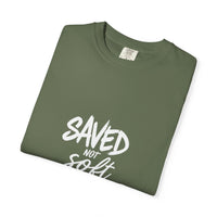 Load image into Gallery viewer, SAVED NOT SOFT – Men’s Comfort Colors Garment-Dyed T-Shirt