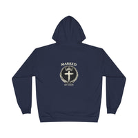 Load image into Gallery viewer, Marked &amp; Set Apart Hoodie — Christian Cross Faith Graphic Pullover