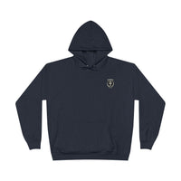 Load image into Gallery viewer, Marked &amp; Set Apart Hoodie — Christian Cross Faith Graphic Pullover