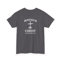 Load image into Gallery viewer, Rooted in Christ, Women's Heavy Cotton Tee