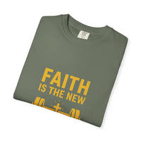 Load image into Gallery viewer, FAITH IS THE NEW FLEX – Men’s Comfort Colors Garment-Dyed T-Shirt
