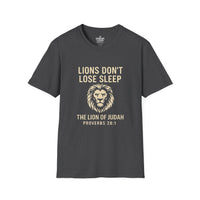 Load image into Gallery viewer, LIONS DON’T LOSE SLEEP Men’s Softstyle T-Shirt