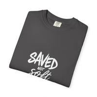 Load image into Gallery viewer, SAVED NOT SOFT – Men’s Comfort Colors Garment-Dyed T-Shirt