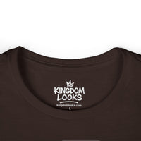 Load image into Gallery viewer, Christian Cross Women's Tee — 'Rooted in Christ' Faith Graphic Shirt