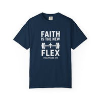 Load image into Gallery viewer, FAITH IS THE NEW FLEX – Men’s Comfort Colors Garment-Dyed T-Shirt