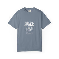 Load image into Gallery viewer, SAVED NOT SOFT – Men’s Comfort Colors Garment-Dyed T-Shirt