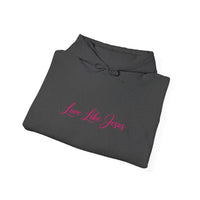 Load image into Gallery viewer, Love Like Jesus Women’s Hoodie – Soft Faith Essential