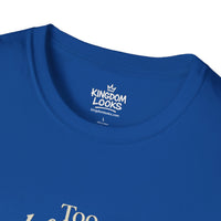 Load image into Gallery viewer, Too Blessed to Be Stressed Women's Tee - 1 Peter 5:7