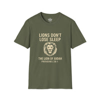 Load image into Gallery viewer, LIONS DON’T LOSE SLEEP Men’s Softstyle T-Shirt
