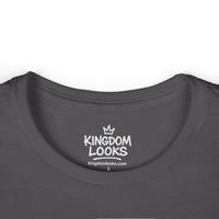 Load image into Gallery viewer, Christian Cross Women's Tee — 'Rooted in Christ' Faith Graphic Shirt