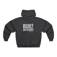 Built Different Hoodie — 'Built Different' Graphic Pullover for Men