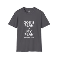 Christian Faith Women's Tee - God's Plan >My Plan Softstyle T-Shirt