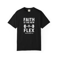Load image into Gallery viewer, FAITH IS THE NEW FLEX – Men’s Comfort Colors Garment-Dyed T-Shirt