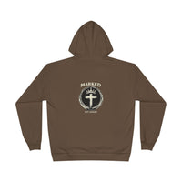 Load image into Gallery viewer, Marked &amp; Set Apart Hoodie — Christian Cross Faith Graphic Pullover