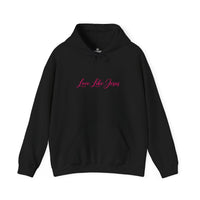 Load image into Gallery viewer, Love Like Jesus Women’s Hoodie – Soft Faith Essential