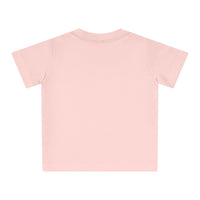 Load image into Gallery viewer, Baby T-Shirt — "God Says I Am" Inspirational Christian Baby Tee (Loved, Kind, Brave, Chosen)