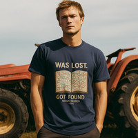 Load image into Gallery viewer, Faith-Filled Unisex T-shirt - &#39;Was Lost - Got Found&#39; Gospel Tee
