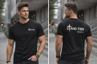 Load image into Gallery viewer, STAND FIRM Men’s T-Shirt - 1 Corinthians 16:13