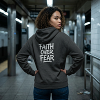 Load image into Gallery viewer, Faith Over Fear Women’s Hoodie