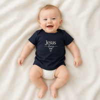Infant Tee — "Jesus Loves Me" Christian Baby Shirt