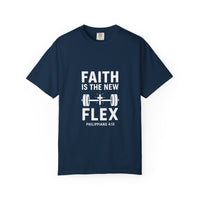 Load image into Gallery viewer, FAITH IS THE NEW FLEX – Men’s Comfort Colors Garment-Dyed T-Shirt
