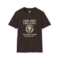 Load image into Gallery viewer, LIONS DON’T LOSE SLEEP Men’s Softstyle T-Shirt
