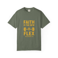 Load image into Gallery viewer, FAITH IS THE NEW FLEX – Men’s Comfort Colors Garment-Dyed T-Shirt
