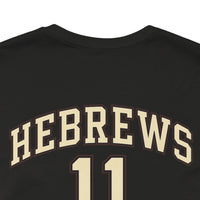 Load image into Gallery viewer, Hebrews 11 'By Faith' Christian T-Shirt — Inspirational Faith Tee