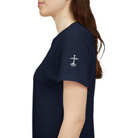Load image into Gallery viewer, Rooted in Christ, Women's Heavy Cotton Tee
