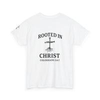 Load image into Gallery viewer, Rooted in Christ, Women's Heavy Cotton Tee