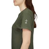 Load image into Gallery viewer, Rooted in Christ, Women's Heavy Cotton Tee