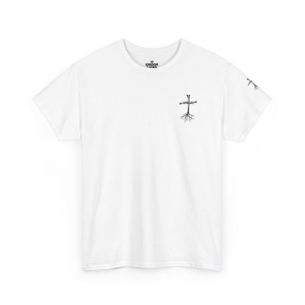 Rooted in Christ, Women's Heavy Cotton Tee