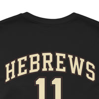 Load image into Gallery viewer, Hebrews 11 'By Faith' Christian T-Shirt — Inspirational Faith Tee