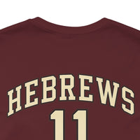 Load image into Gallery viewer, Hebrews 11 'By Faith' Christian T-Shirt — Inspirational Faith Tee