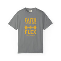 Load image into Gallery viewer, FAITH IS THE NEW FLEX – Men’s Comfort Colors Garment-Dyed T-Shirt