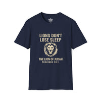 Load image into Gallery viewer, LIONS DON’T LOSE SLEEP Men’s Softstyle T-Shirt
