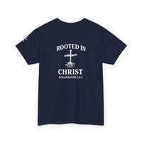 Load image into Gallery viewer, Rooted in Christ, Women's Heavy Cotton Tee