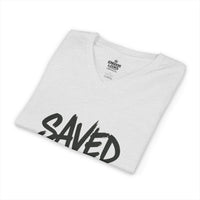 Load image into Gallery viewer, SAVED NOT SOFT – Women’s V-Neck Tee